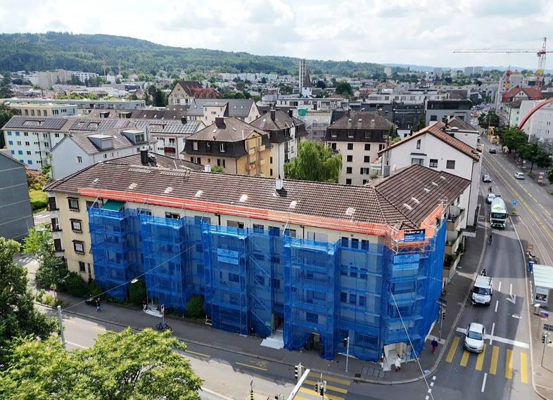 Fassadengerüst Schweiz - ISUFI Gerüste AG